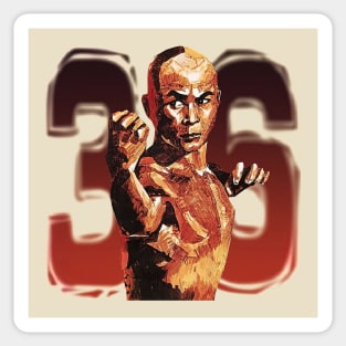 The 36th Chamber of Shaolin Sticker